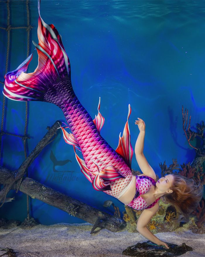 Siren Green Mermaid Tail Set for Kids