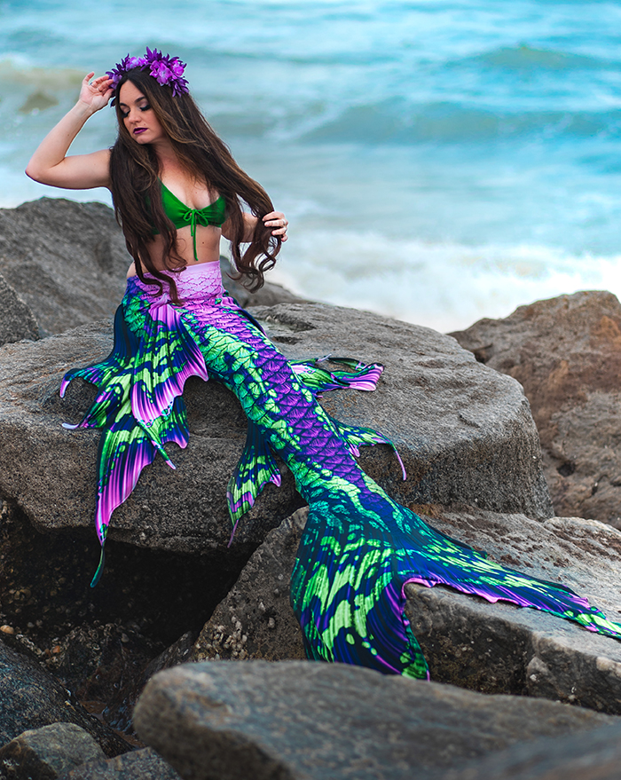 Whimsy Three Mermaid Tail Skins made by Mertailor